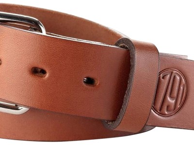 1791 Gunleather BLT013842CBRA 01  Gun Belt Classic Brown Leather 38/42 1.50″ Wide Buckle Closure