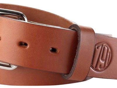 1791 Gunleather BLT014044CBRA 01  Gun Belt Classic Brown Leather 40/44 1.50″ Wide Buckle Closure