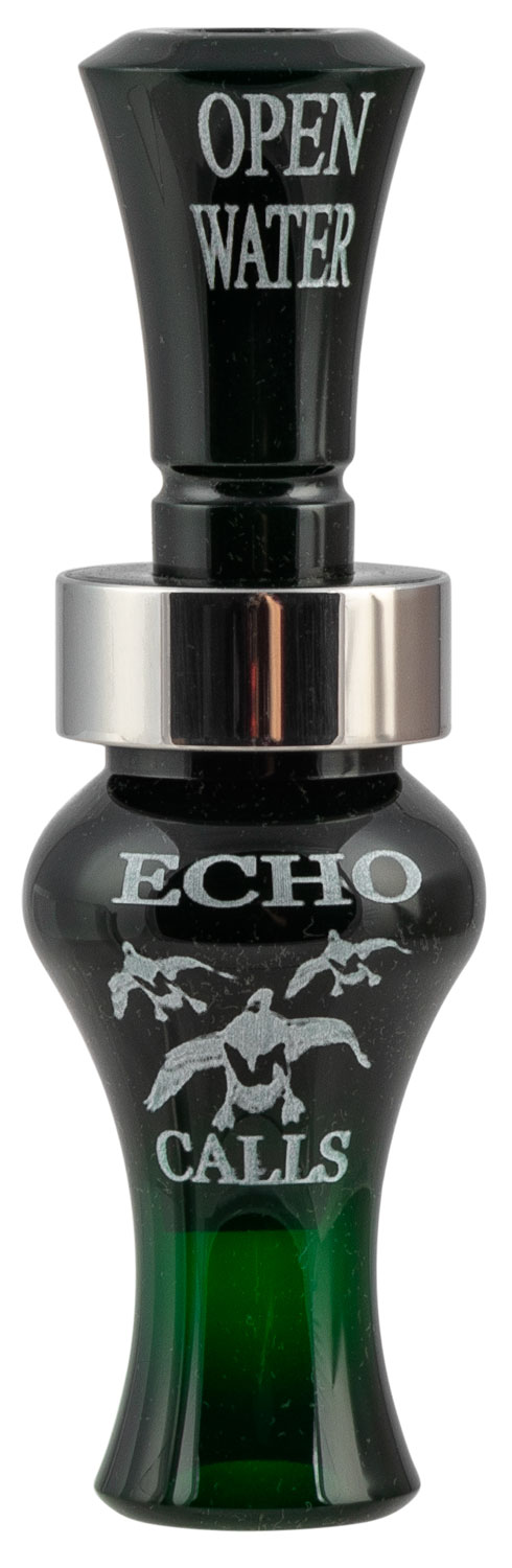 Echo Calls 77764 Open Water  Open Call Single Reed Mallard Hen Sounds Attracts Ducks Dark Green Acrylic