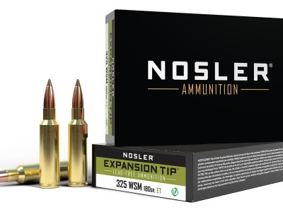 Nosler 40146 E-Tip Lead Free 325WSM 180gr E Tip 20 Per Box/10 Case