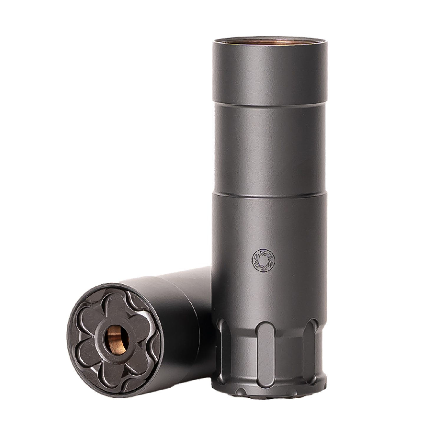 RUGGED SUPPRESSOR OCU22 Oculus22  22 LR 1.06″ Black Cerakote 17-4 Stainless Steel 1/2″-28 tpi