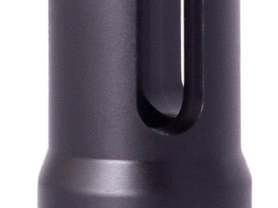 Rugged Suppressor FH003 R3L Flash Mitigation System Black with 5/8″-24 tpi Threads & 2.60″ OAL for 7.62mm Radiant762, Surge762, Razor762 & Micro30 Suppressors