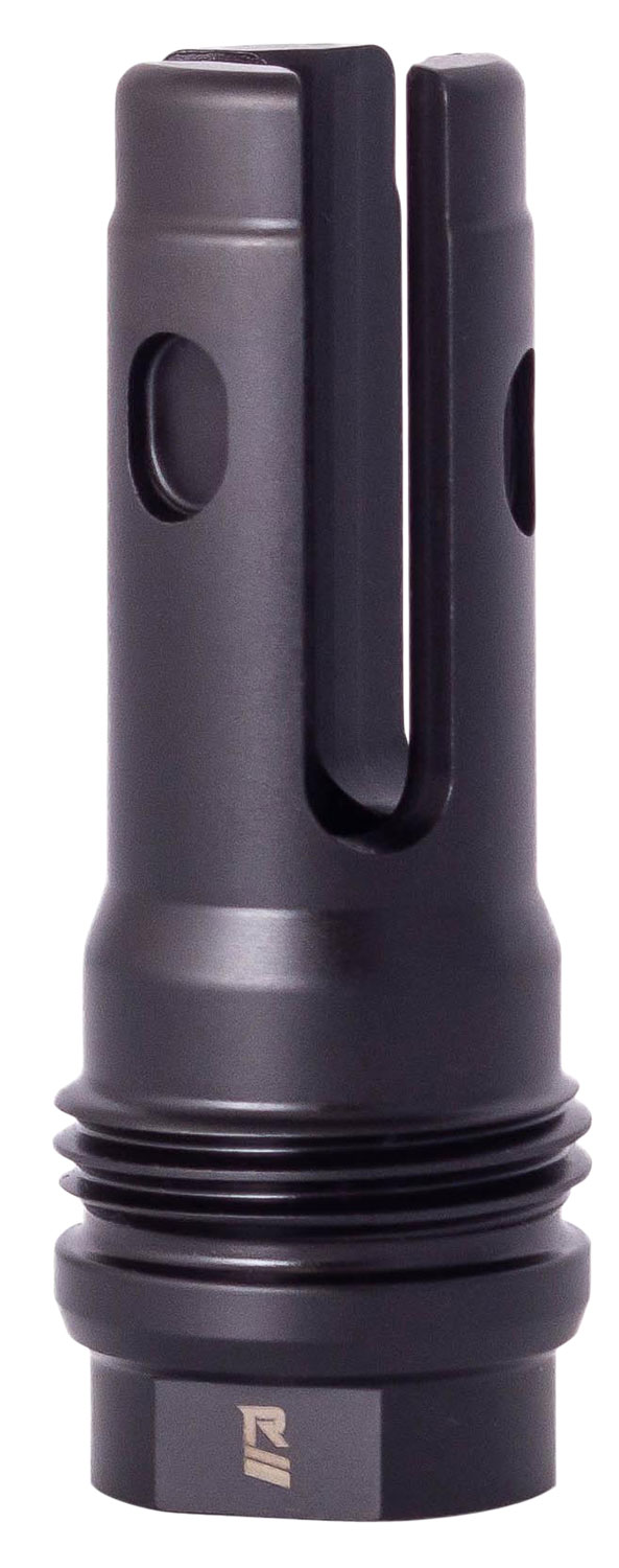 Rugged Suppressor FH003 R3L Flash Mitigation System Black with 5/8″-24 tpi Threads & 2.60″ OAL for 7.62mm Radiant762, Surge762, Razor762 & Micro30 Suppressors