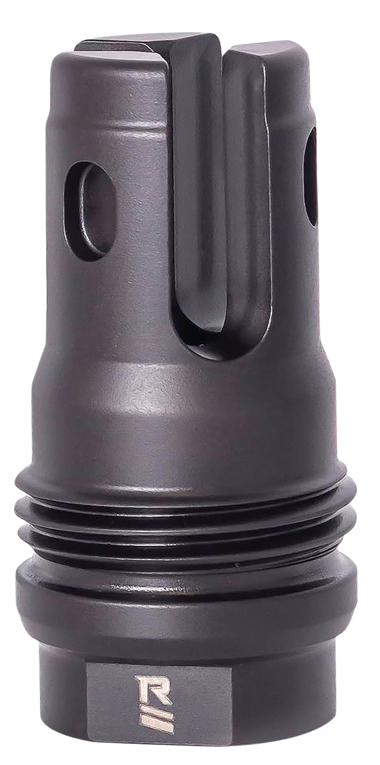 Rugged Suppressor FH010 R3 Flash Mitigation System Black with M18x1.5 Threads & 2.13″ OAL for 7.62mm Radiant762, Surge762, Razor762 & Micro30 Suppressors