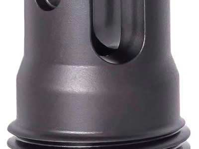 Rugged Suppressor FH015 R3 Flash Mitigation System Black with 3/4″-24 tpi Threads & 2.13″ OAL for 7.62mm SR25