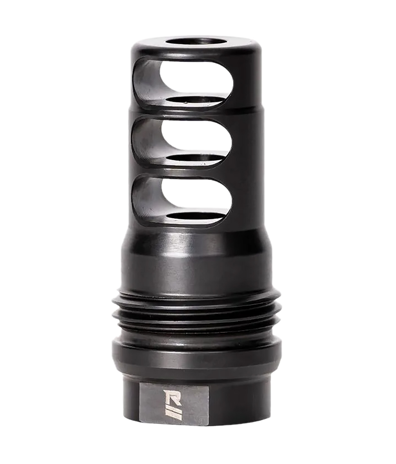 Rugged Suppressor MB001 3 Port Brake  Black with 5/8″-24 tpi Threads & 2.16″ OAL for Radiant762, Surge762, Razor762 & Micro30 Suppressors