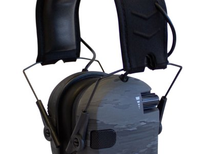 Walker’s GWPDRSEMGST Razor PRO Digital Electronic Muff 23 dB Over the Head Ghost Camo/Black Polymer