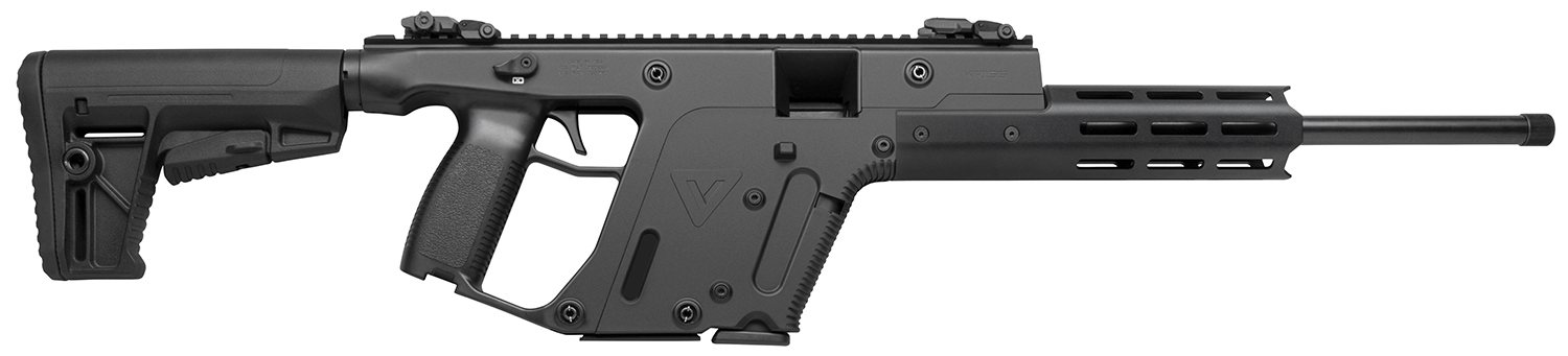 Kriss USA KV22CBL00 Vector CRB Gen2 Full Size 22 LR 10+1 16″ Black Chrome Moly Barrel Black Aluminum Receiver Black 6 Position Stock Right Hand