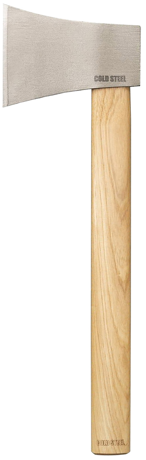 Cold Steel 90AXF Competition Throwing Axe 4″ Hatchet Plain 1055 Carbon Steel Blade American Hickory Handle 16″