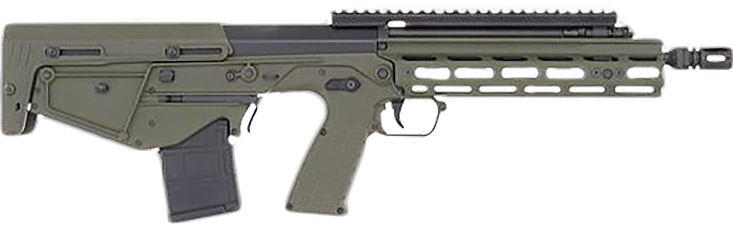 Kel-Tec RDBDGRN RDB Defender 223 Rem/5.56 NATO 20+1 16.10″ Black Pencil Profile Barrel, OD Green Polymer Receiver, OD Green Synthetic Collapsible Stock, OD Green Polymer Grip
