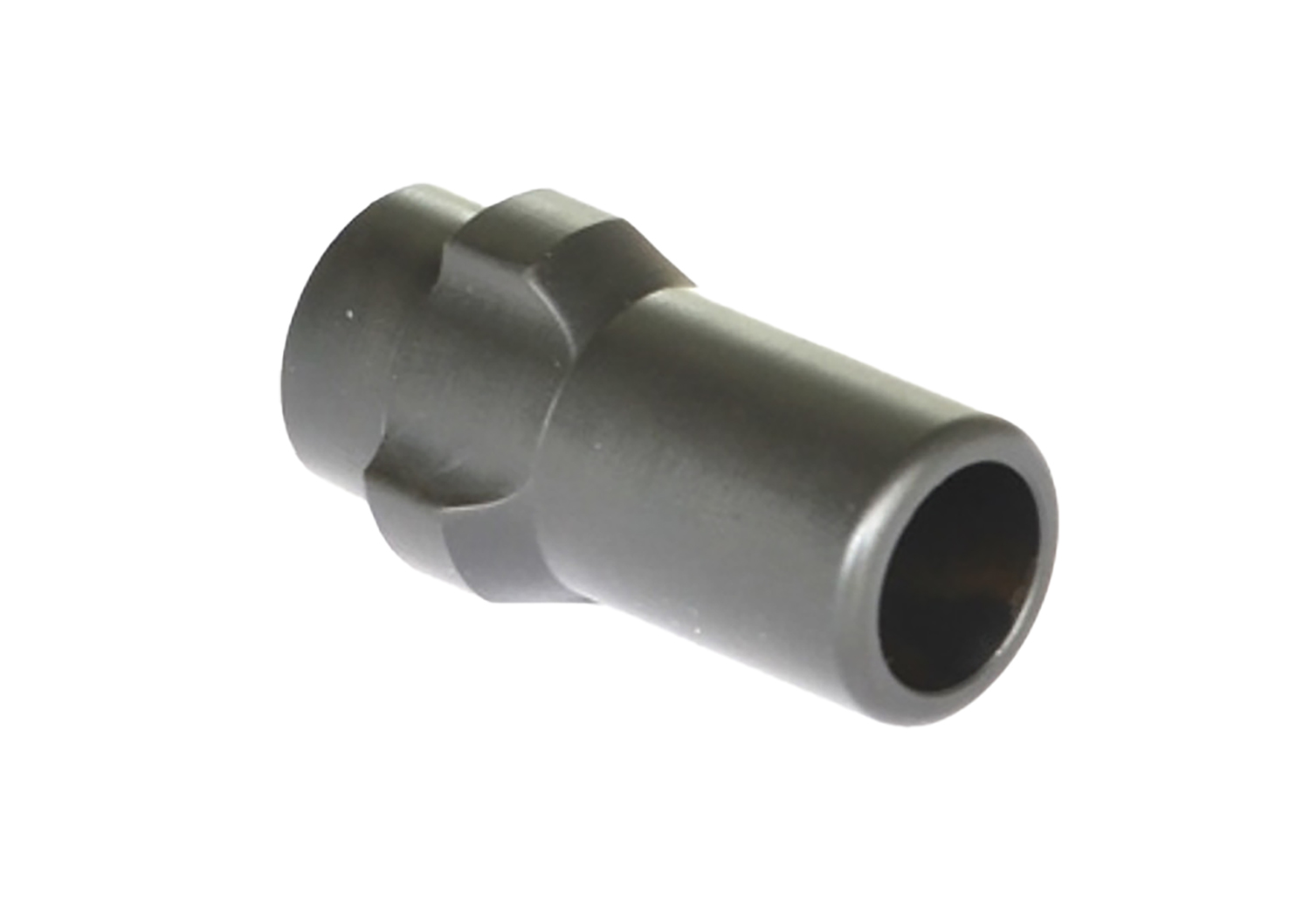 Griffin Armament 3L1228 3-Lug  9mm Luger 1/2″-28 tpi 17-4 Stainless Steel Black Melonite QPQ