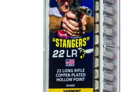 CCI 50100CC Stangers  22LR 32gr Copper Plated Hollow Point 100 Per Box/50 Case