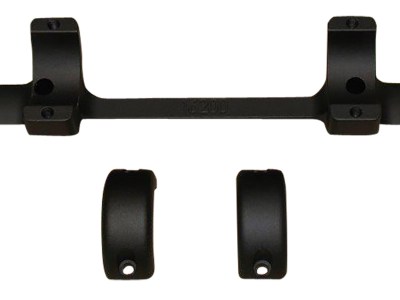 DNZ 16200 Game Reaper-Savage Scope Mount/Ring Combo Matte Black 1″