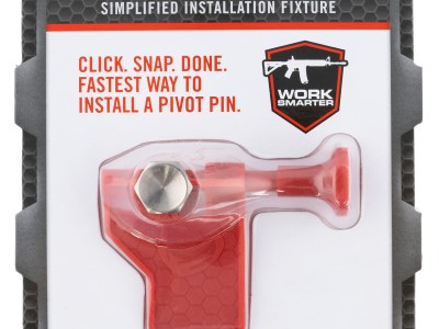 Real Avid AVAR15PPT Pivot Pin Tool Red Polymer Rifle for AR-15 Includes Detent Plunger, Large Pin, & Install Tool