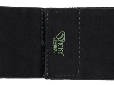 Sticky Holsters BBLG Belly Band  Black Large Elastic 37″-58″