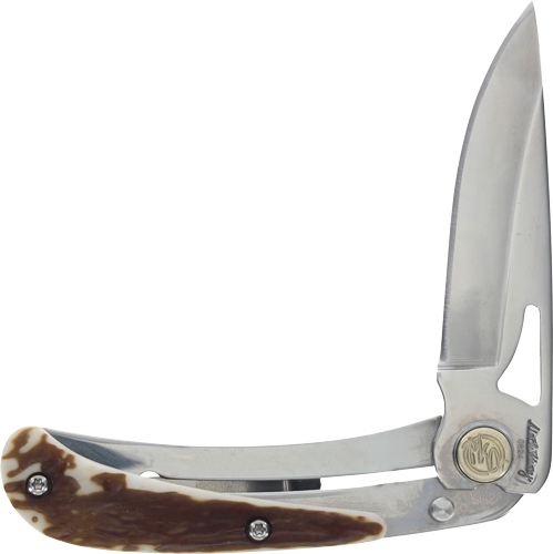 UNCLE HENRY KNIFE 3UH LARGE – 2.7″ BLADE STAGLON HANDLE SCLS