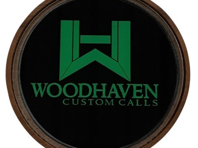 Woodhaven WH025 Legend Series  Friction Call Turkey Hen Sounds Attracts Turkeys Brown Glass/Wood
