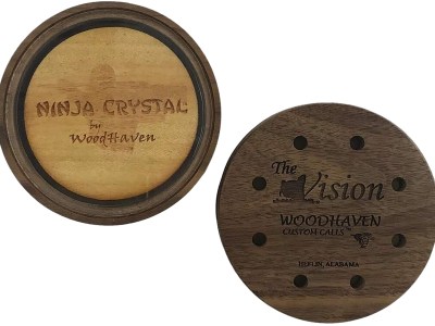 Woodhaven WH087 Ninja  Friction Call Attracts Turkeys Natural Crystal/Wood