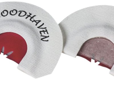 Woodhaven WH013 Red Wasp  Diaphragm Call Triple Reed Attracts Turkeys White