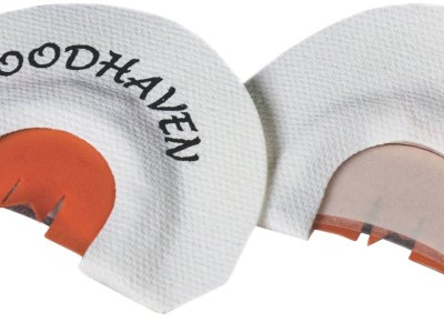 Woodhaven WH100 Copperhead  Diaphragm Call Triple Reed Attracts Turkeys White