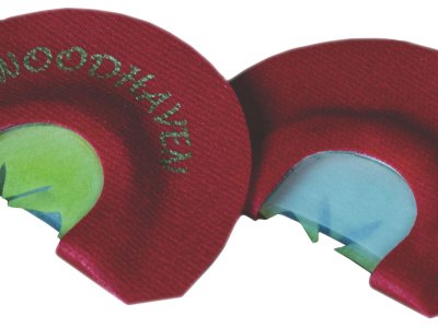 Woodhaven WH198 Raspy Red Reactor  Diaphragm Call Triple Reed Attracts Turkeys Red