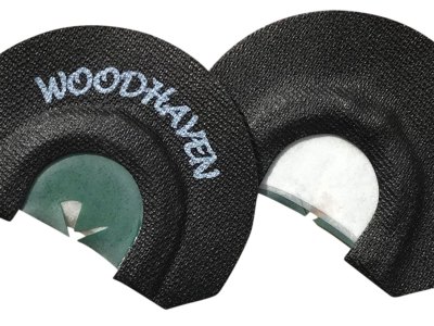 Woodhaven WH096 Hyper Ninja  Diaphragm Call Triple Reed Attracts Turkeys Black