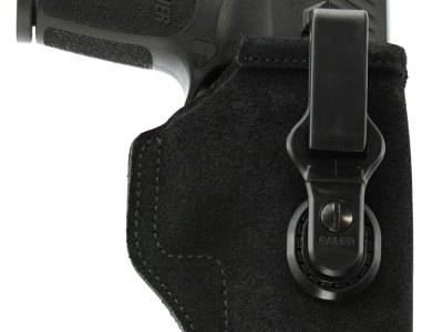 Galco TUC664B Tuck-N-Go 2.0 IWB Black Leather UniClip/Stealth Clip Fits Sig P938 Ambidextrous