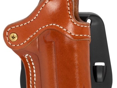 1791 Gunleather ORPDH1CBRR BH1 Optic Ready Size 01 OWB Style made of Leather with Classic Brown Finish, Adjustable Cant & Paddle Mount Type fits 4-5″ Barrel 1911 for Right Hand