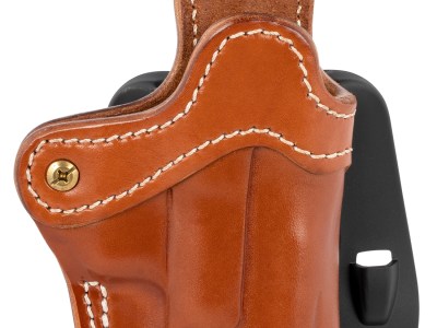 1791 Gunleather ORPDH21CBRR BH2.1 Optic Ready OWB Size 2.1 Classic Brown Leather Paddle Compatible w/Glock 17/S&W M&P Shield/Springfield XD Right Hand