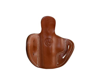 1791 Gunleather ORBH21CBRR BH2.1 Optic Ready OWB Size 2.1 Classic Brown Leather Belt Slide Compatible w/Glock 17/S&W M&P Shield/Springfield XD Right Hand