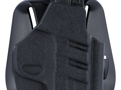 1791 Gunleather TACPDHOWBSHIELDBLKR Tactical Kydex  OWB Black Kydex Paddle Fits S&W M&P Shield/S&W M&P Shield Plus