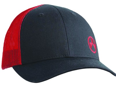 Magpul MAG1106-003 Icon Trucker Hat Black/Red Adjustable Snapback M/L Structured