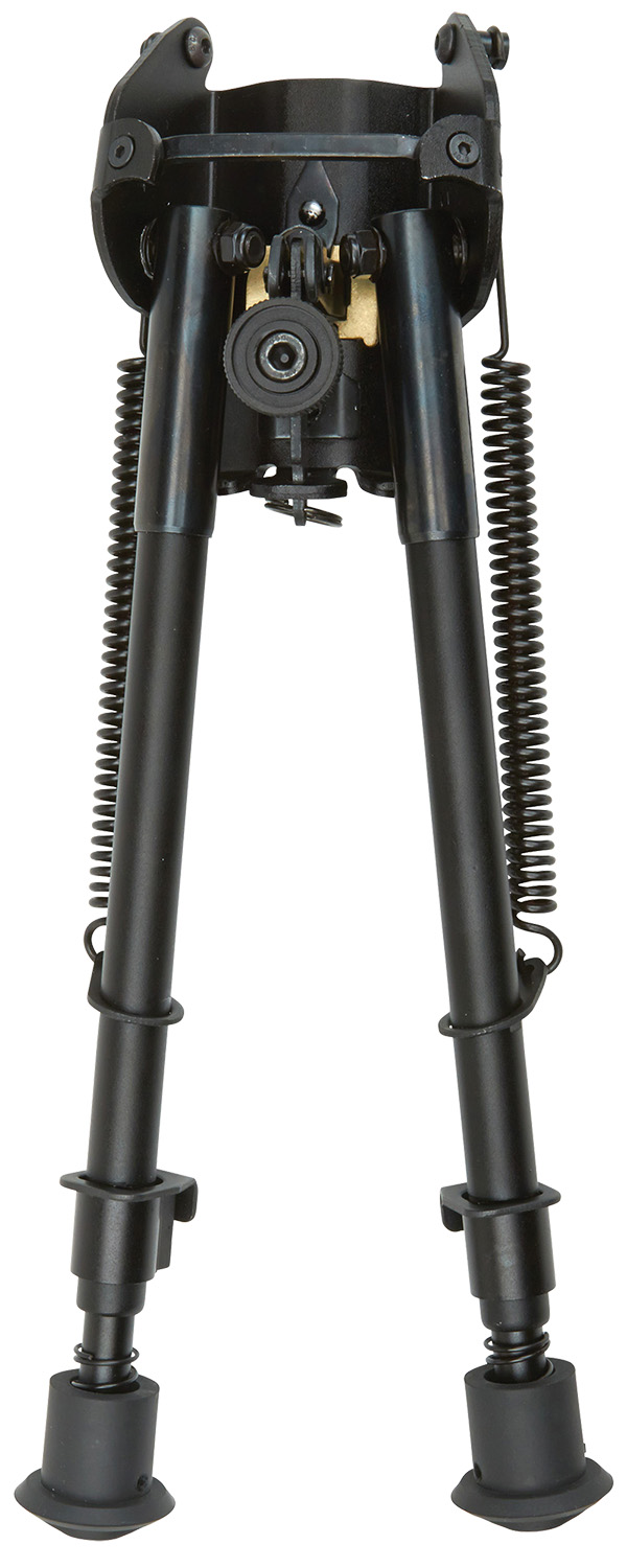Allen 2188 Bozeman  Rifle Bipod Black Aluminum w/Sling Swivel Mount, Rubber Feet & 9-13″ Vertical Adjustment