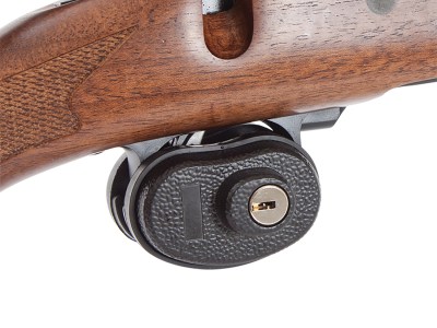 Allen 15415 Trigger Lock  Open With Key Black Steel Firearm Fit- Handgun/Rifle/Shotgun