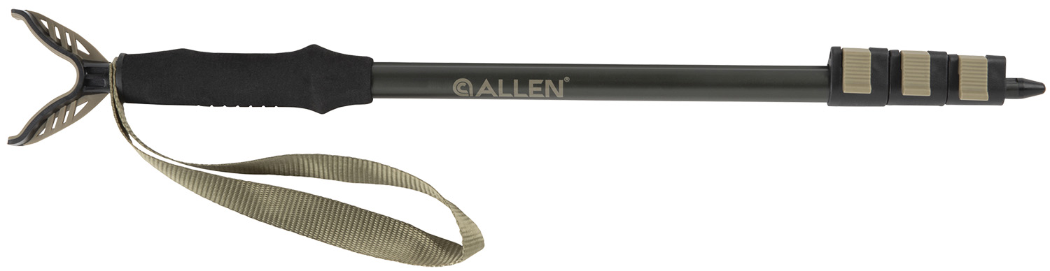 Allen 2163 Swift Shooting Stick Monopod made of Matte Black Aluminum with Padded Grip Surface & 21.50-61″ Vertical Adjustment
