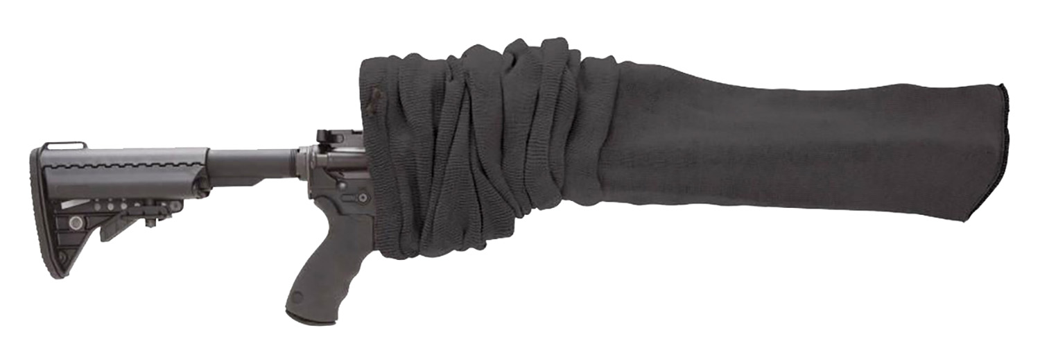 Tac Six 13255 Tactical Rifle Gun Sock  fits Tactical Firearms w/wo Scope Up To 55″ Long, Silicone Treated, Cinch Closure