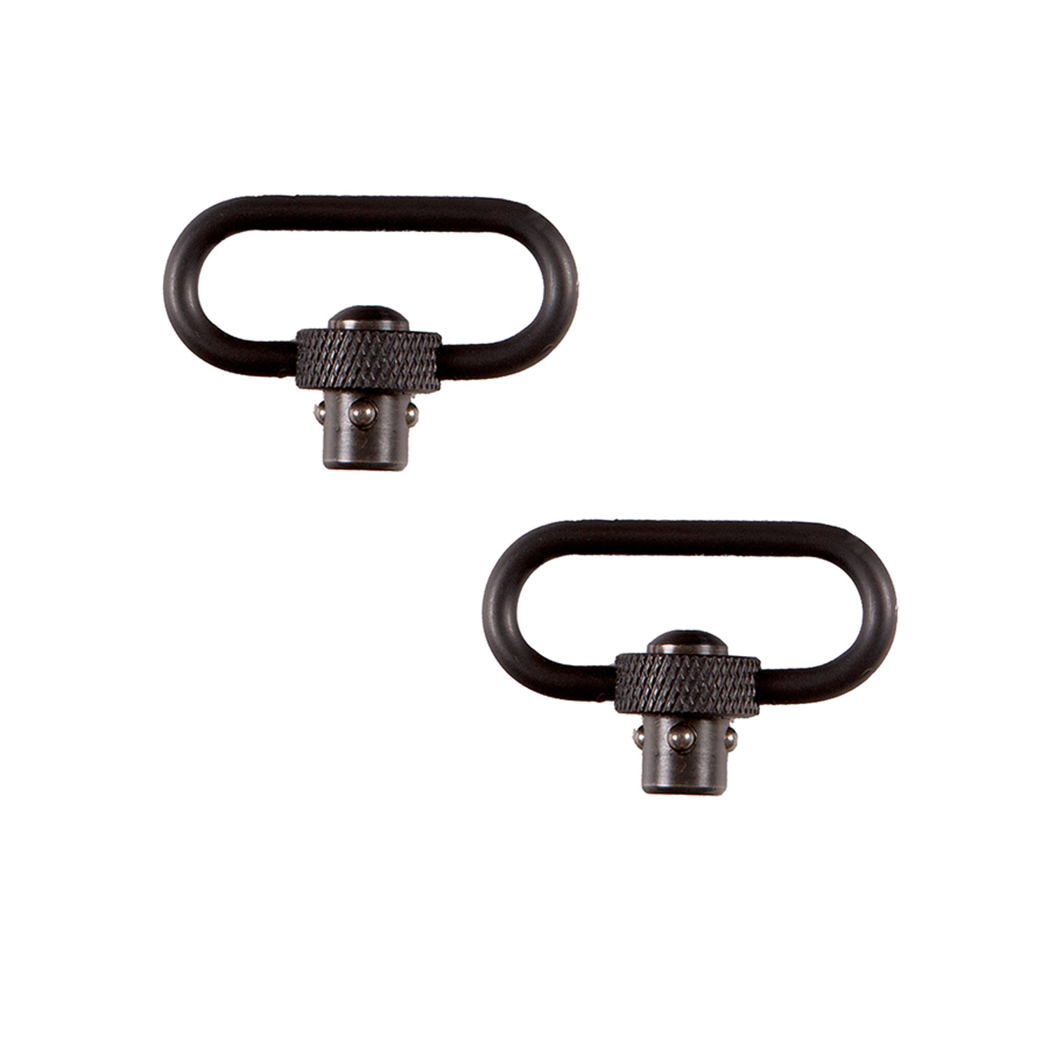 Allen 14516 Quick Detach Swivel  Set 1.25″ Push Button Black Steel