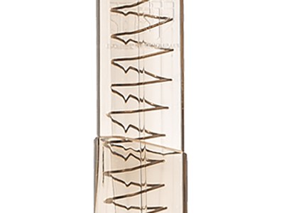 ETS Group GLK43X19 Pistol Mags  19rd Extended 9mm Luger Compatible w/ Glock 43X/48 Clear Polymer