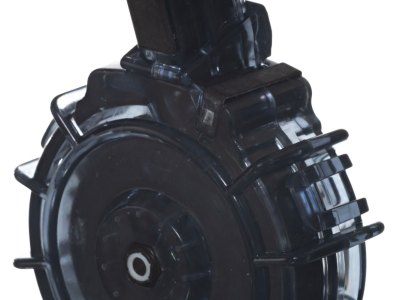 ProMag REMA2 Standard  30rd Drum 22 LR Fits Remington 597 Smoke Polycarbonate