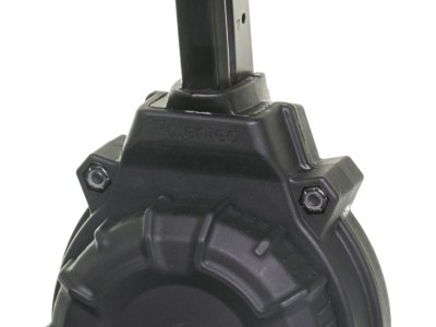 ProMag DRMA15 Standard  50rd Drum 9mm Luger Fits S&W M&P Shield Black DuPont Zytel Polymer