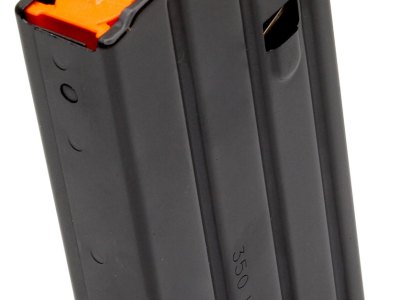 DuraMag 2035041178CPD SS  20rd 350 Legend for AR-15 Black w/ Orange Follower Detachable