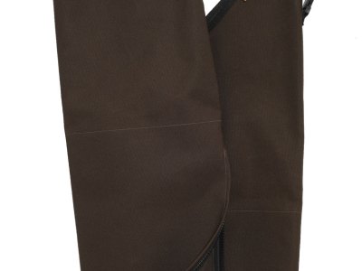 Boyt Harness 9001BRHR Rattlers Chaps 1000D Nylon Brown Husky 30″ Chaps Adjustable Straps