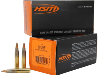 HSM 2232 Varmint  *Remanufactured 223 Rem 55 gr Soft Point 50 Per Box/10 Case