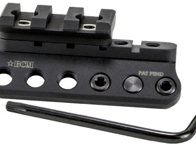 BCM 1913LMKM BCMGunfighter Modular Mount 1913 Picatinny Rail/KeyMod Black Aluminum