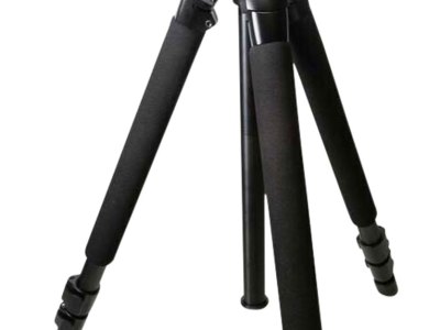 KOPF Jager KJ85003K Folding Tripod K700 Tripod made of Aluminum with Black Finish, Adjustable Reaper Rail, 3-Level Leg Extension, 21-87 Degree Pan & Tilt