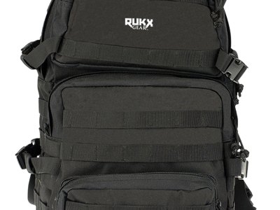 Rukx Gear ATICT3DB Tactical 3 Day Black 600D Polyester