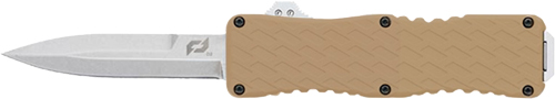 SCHRADE KNIFE UPROAR D/A OTF – 3″ D2 BAYONET POINT FDE/SS