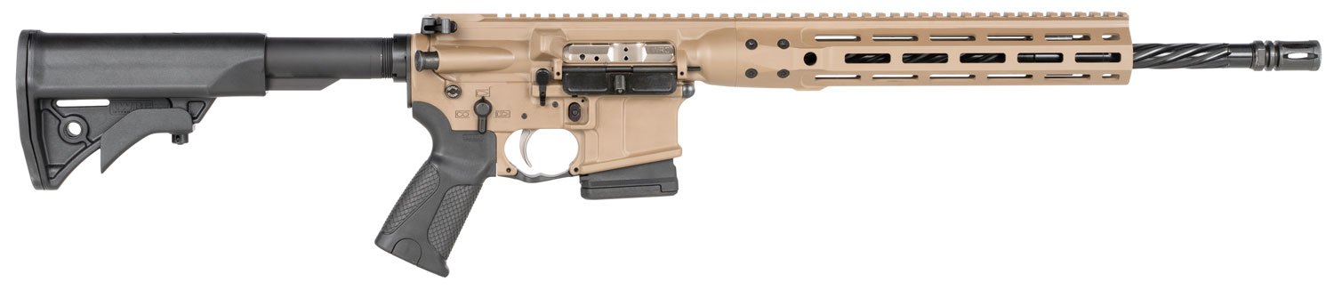 LWRC ICDIR5CK16MLCAC Individual Carbine *CA Compliant 5.56x45mm NATO 10+1 16.10″ Barrel, Exclusive Flat Dark Earth Anodized Receiver, A2 Flash Hider, Adjustable Stock, Magpul MOE+ Grip, Optics Ready