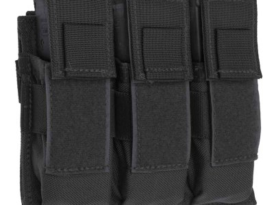 Tacshield T3603BK Universal Triple Pistol Triple Black 1000D Nylon