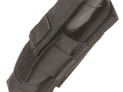 Tacshield T4001BK Suppressor/Light Pouch  Cordura 1000D Nylon Black